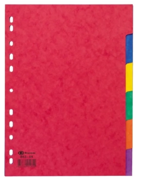 Juego separadores 6 divisiones color A4 JMB