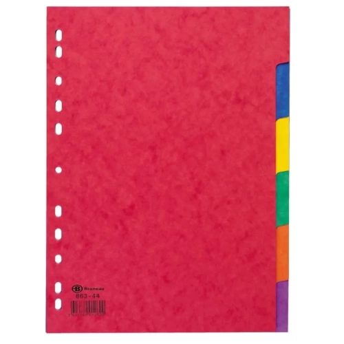 Juego separadores 6 divisiones color A4 JMB