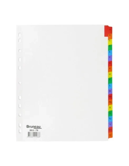 Juego separadores alfab