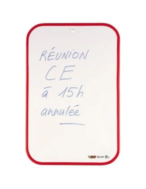 Pizarra blanca Velleda doble cara 44x30