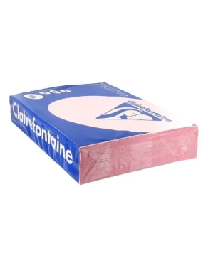 500h papel clairefontaine A4 rosa pastel 80gr