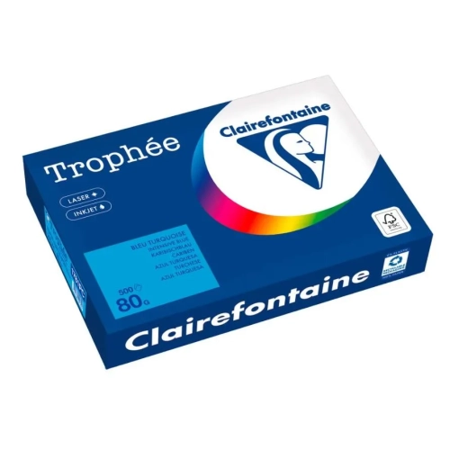 500h papel A4 azul intenso 80gr