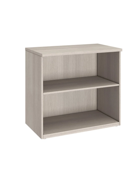 Estanteria baja 73x80 armario sin puertas roble gris Excelle