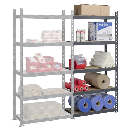 Estanteria metálica modulo siguiente 200x130x40 IndustriEco