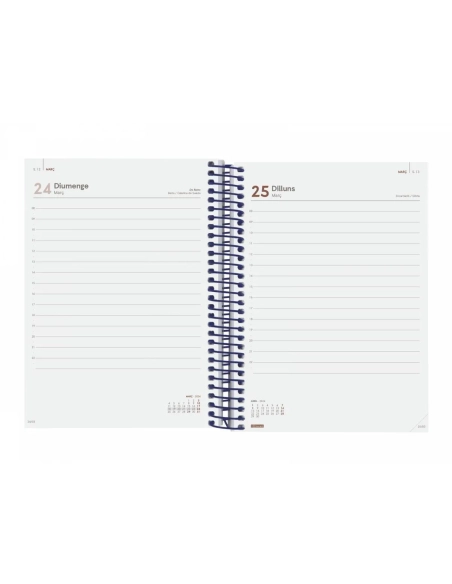 Agenda día pagina catalán