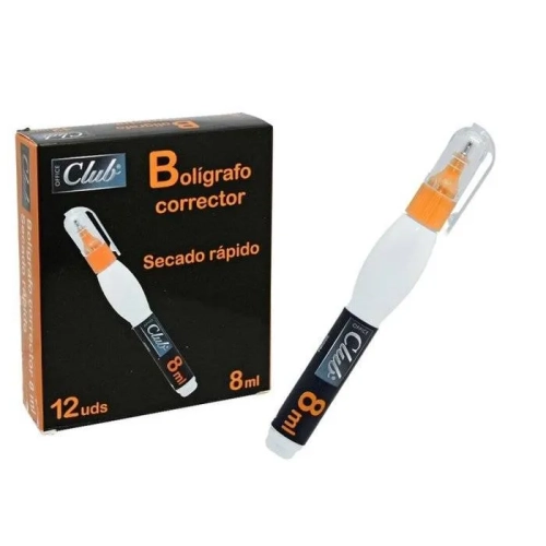 Corrector liquido de boligrafo