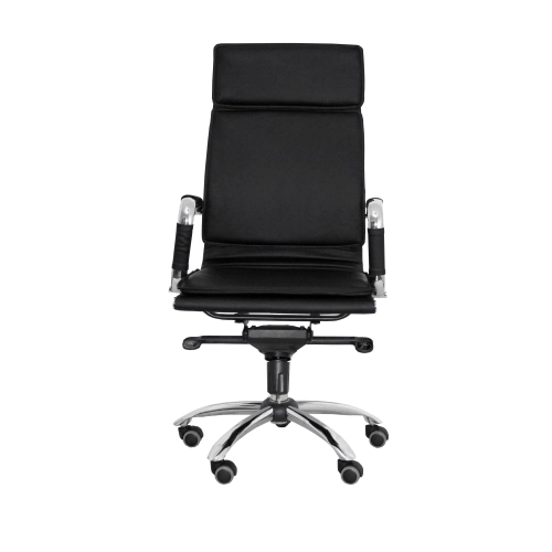 Sillon oficina Yeste simil piel negro
