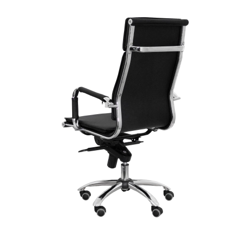 Sillon oficina Yeste simil piel negro