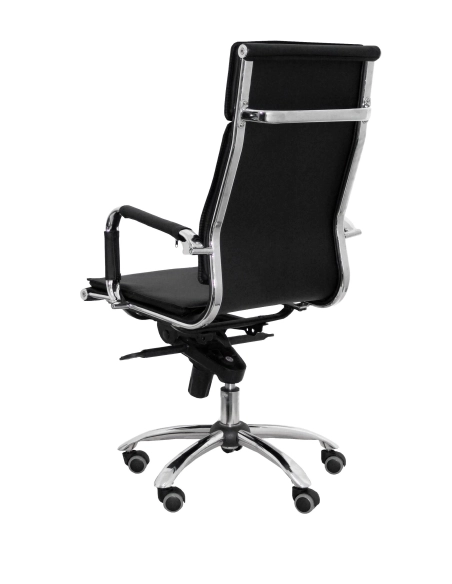Sillon oficina Yeste simil piel negro