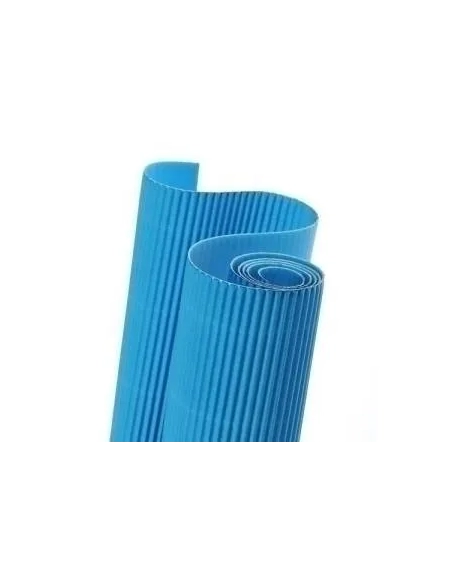 Carton ondulado Canson 50x70 cm azul turquesa