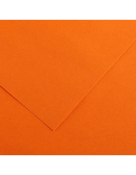 Cartulina A4 canson Iris 185 gramos naranja