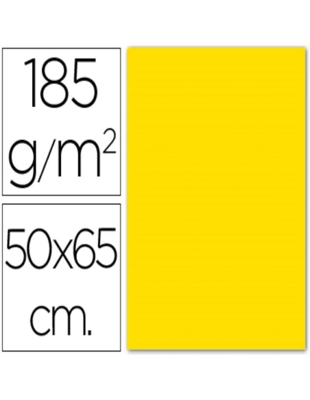Cartulina Iris Canson Guarro 50x65 gualda