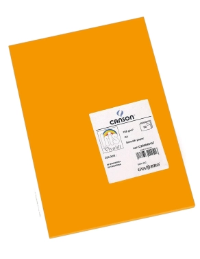 Cartulina Iris Canson Guarro 50x65 mandarina