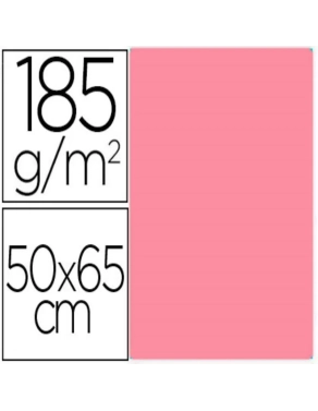 Cartulina Iris Canson Guarro 50x65 rosa chicle