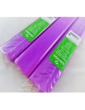 Papel crepe Canson 0,5x2,5 mts Lila 1424
