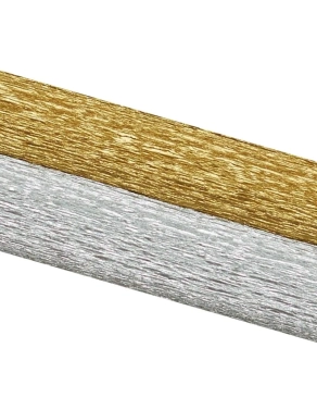 Papel crepe Canson 0,5x2,5 mts metalizado oro 2431