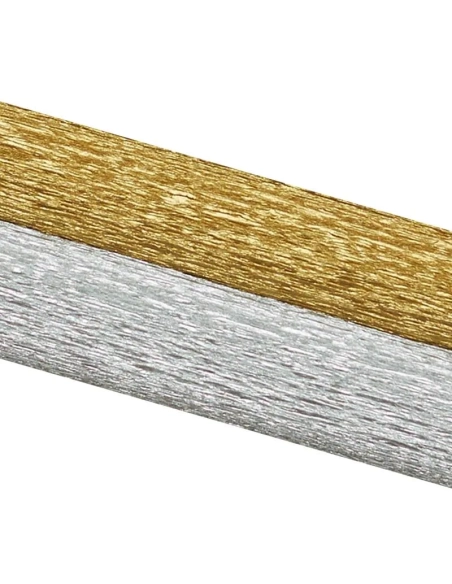 Papel crepe Canson 0,5x2,5 mts metalizado oro 2431