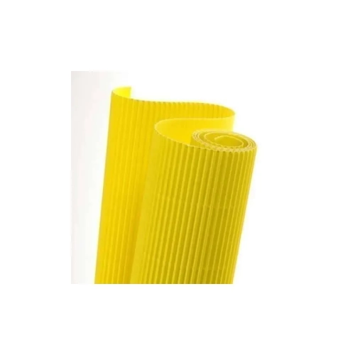 Carton ondulado canson en rollo 50x70 amarillo limon