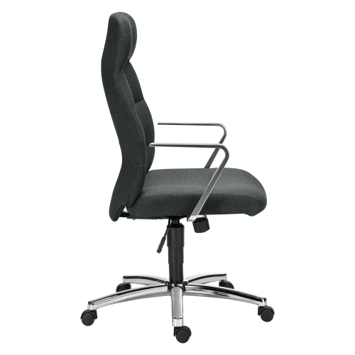 Sillon de direccion con ruedas Altena Plus gris