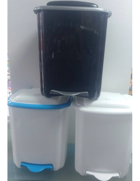 Papelera plastica pedal 20 litros