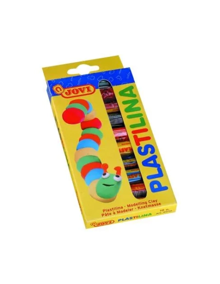 Plastilina 10 barras colores surtidos de 15 gramos