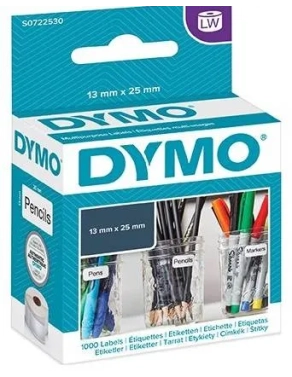Etiquetas en rollo Dymo 25x13mm