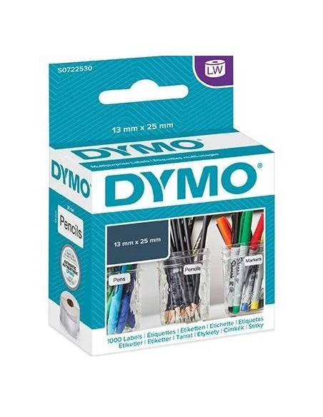 Etiquetas en rollo Dymo 25x13mm