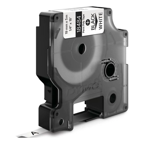 Cinta poliester Rhino 19 mm x3.5 metros blanca