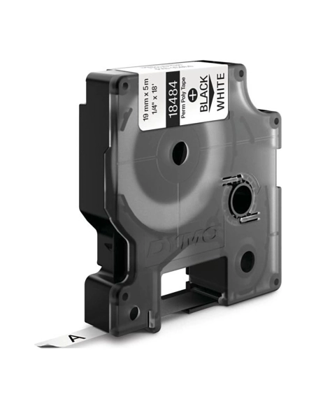 Cinta poliester Rhino 19 mm x3.5 metros blanca