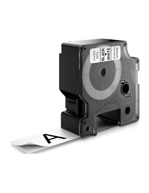 Cinta Dymo 24mmx7m negro sobre blanco