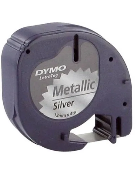 Cinta Dymo plata Letratag