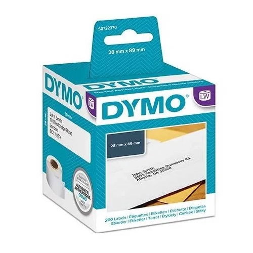 Etiquetas en rollo Dymo 28x89mm