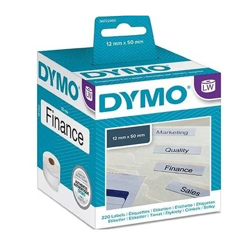 Etiquetas en rollo Dymo 12x50mm