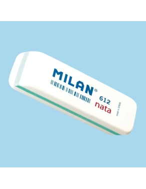 Goma de borrar Milan nata 612