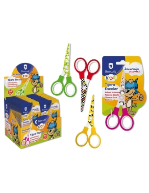 Tijera escolar decorada Bismark