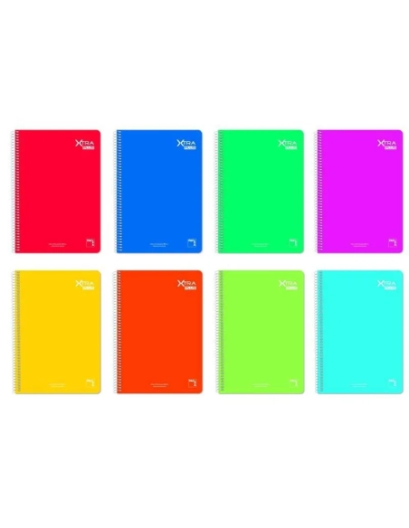 Block espiral folio Xtra plus Pacsa 90grs doble pauta ancha