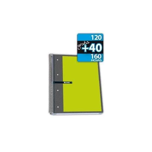 Cuaderno Enri cuadriculado A4 160 hojas