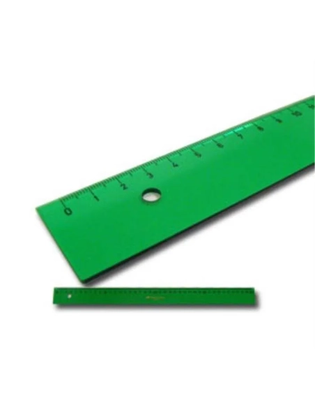 Regla verde Faber Castell tecnica 50 cm