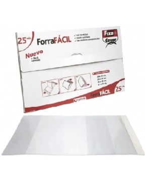 Forro libros ajustable plastico 28x53