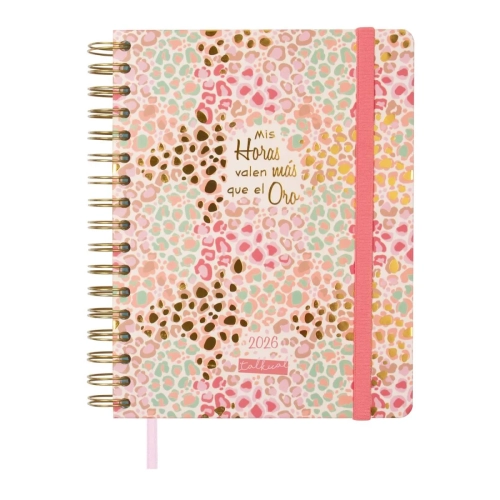 Agenda Talkual 1/4 dia página mis horas valen mas que el oro