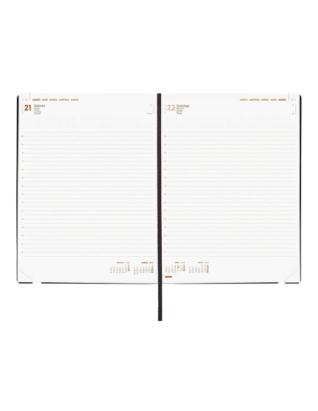 Agenda anual Finocam Dynamic Mara  Y12 dp azul 2022