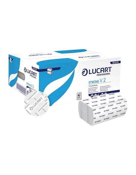 Papel secamanos Strong V12 caja de 3800 unidades