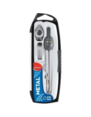 Compas escolar Maped metal con adaptador