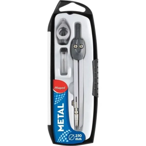 Compas escolar Maped metal con adaptador