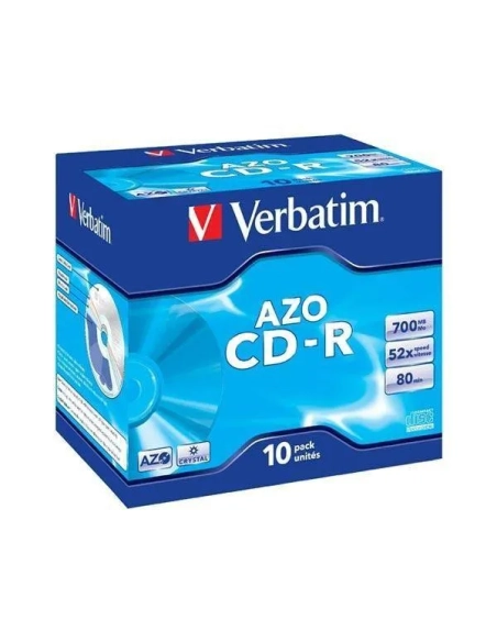 CD-R Verbatim 700mb jewel case + canon