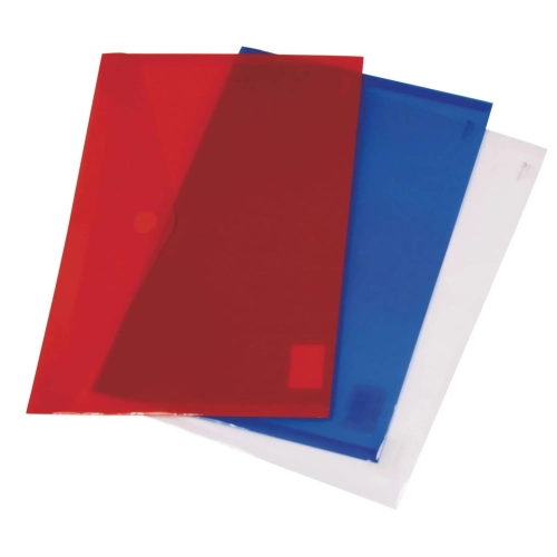 Bolsa 12 sobres plasticos folio cierre textil