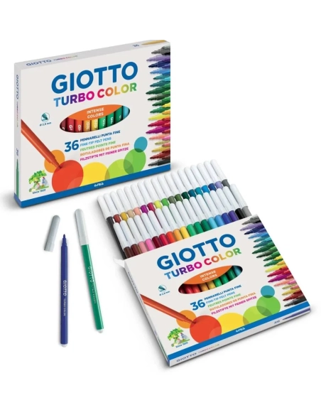 Rotuladores Giotto 36 colores surtidos