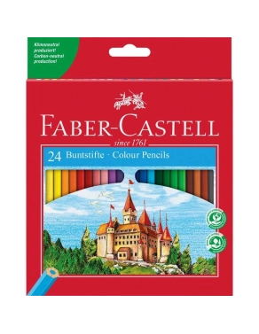 Lapices de colores Faber Castell 24 unidades