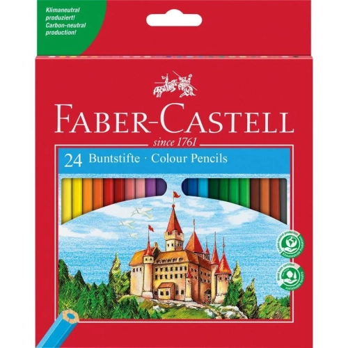 Lapices de colores Faber Castell 24 unidades