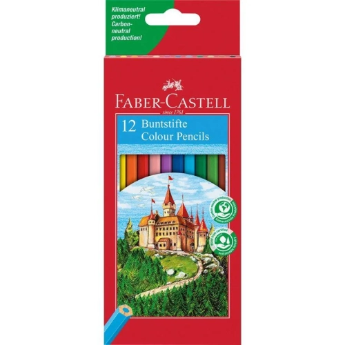 Lapices de colores Faber Castell 12 unidades